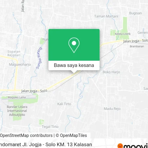 Indomaret Jogja – Solo KM 10,5